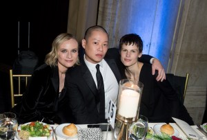 Diane Kruger, Jason Wu, Sakisia de BrauwACRIA 22nd Annual Holiday Dinner, New York, USA - 14 Dec 2017