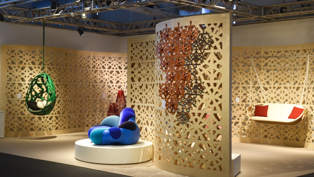 Photos of Louis Vuitton Objets Nomades Booth at Design Miami
