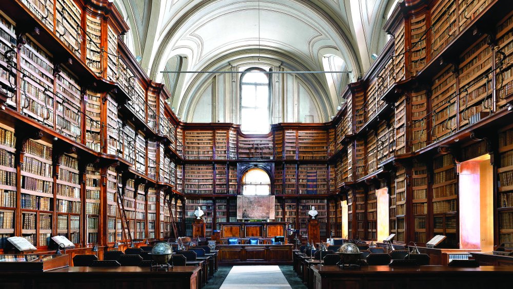 Gucci Places: the Biblioteca Angelica library in Rome.