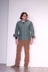 Billy Reid at the William Reid RTW Fall 2001 show in New York.
