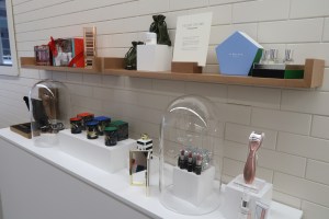 The site's beauty editors curated a selection of Nordstrom products for visitors to experiment with in the space.