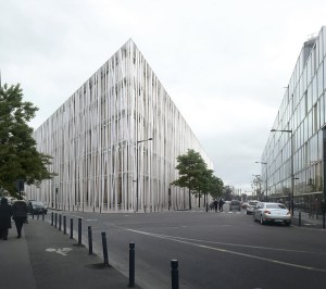 Rudy Ricciotti’s design for the future Chanel Métiers d’Art establishment near Paris.