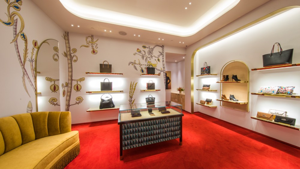 Christian Louboutin's Boston boutique.