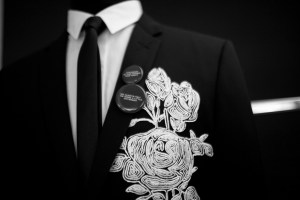 Details at the Dior Homme dinner.