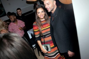 Laure Heriard Dubreuil and Ricky Martin