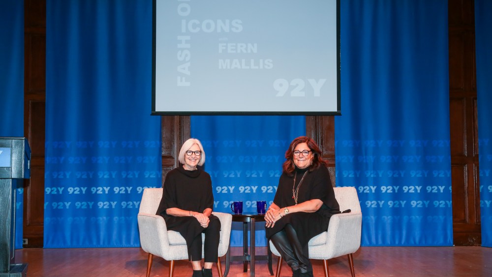 Eileen Fisher and Fern Mallis