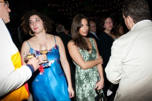 The scene at the Genieve Figgis book launch dinner.