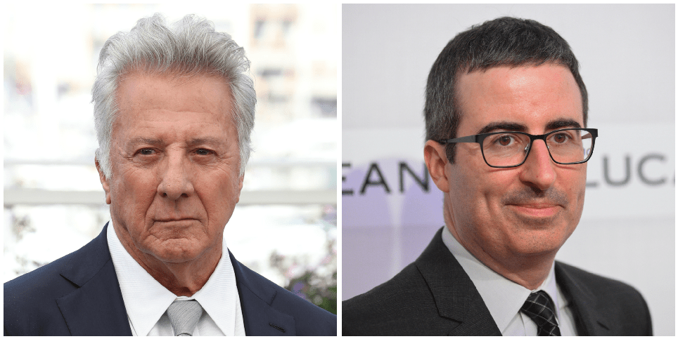 Watch: Dustin Hoffman, John Oliver Clash Over Sexual Harassment Claims