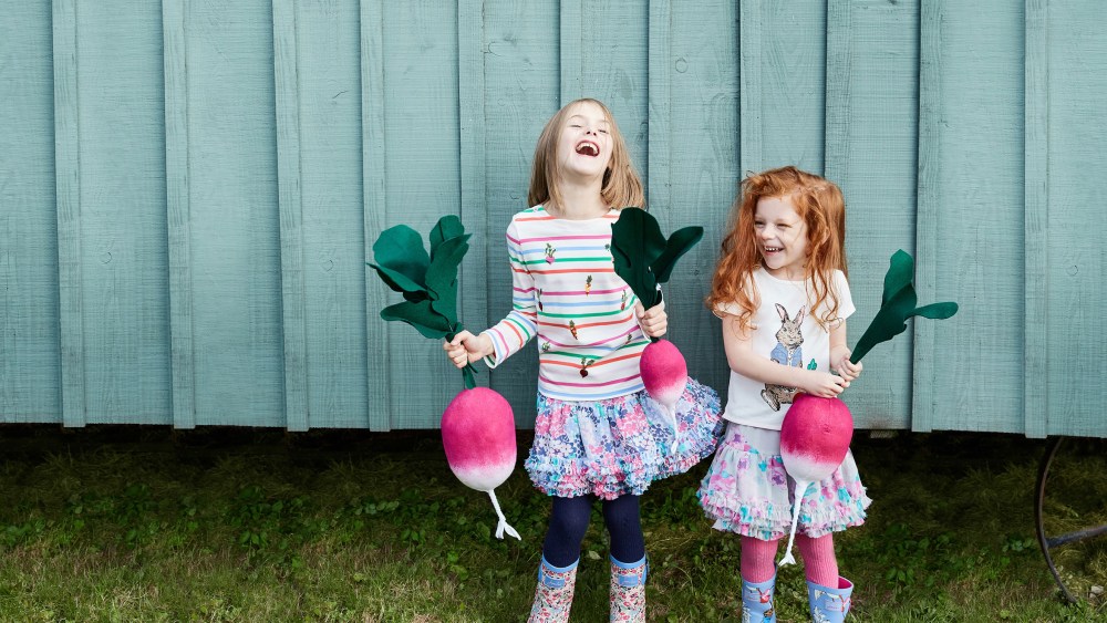 A look from Joules’ “Peter Rabbit” capsule collection.