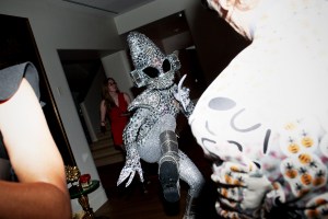 The scene at the penthouse.