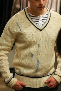 Jussara Lee held a holiday mending party to encourage sustainability.