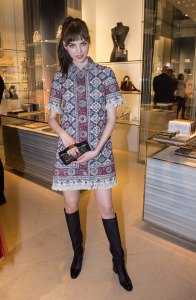 Maria ClaraDior Lady Art #2 dinner, New York, USA - 30 Nov 2017WEARING DIOR