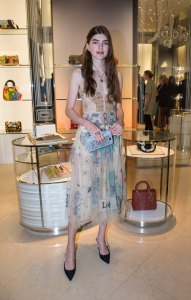 Skylar TartzDior Lady Art #2 dinner, New York, USA - 30 Nov 2017WEARING DIOR