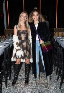 Charlotte Groeneveld, Cleo WadeDior Lady Art #2 dinner, New York, USA - 30 Nov 2017