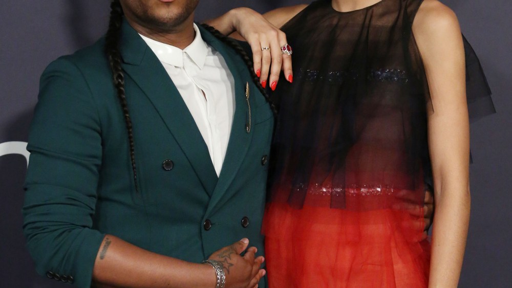 Law Roach and Zendaya at the InStyle Awards in October.