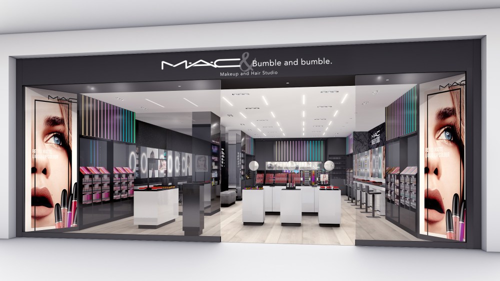 The MAC Bumble Studio in Dallas' NorthPark Center.