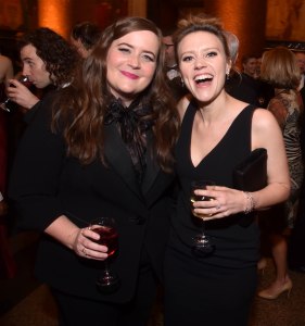 Aidy Bryant, Kate McKinnonAmerican Museum of Natural History Gala, Inside, New York, USA - 30 Nov 2017