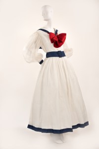 Norell, cotton organdy sailor dress, spring 1968.