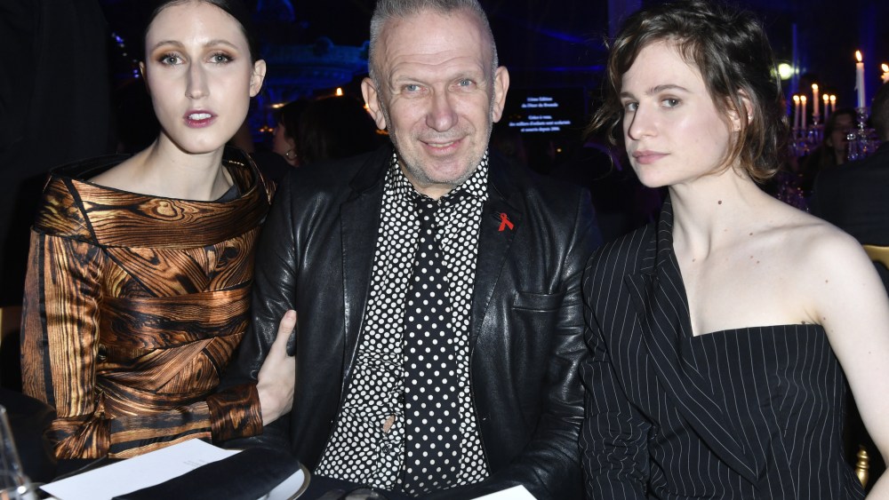 Anna van Ravenstein, Jean Paul Gaultier and Heloise LetissierAEM Association Children of the World for Rwanda Charity Dinner, Paris, France - 08 Dec 2016