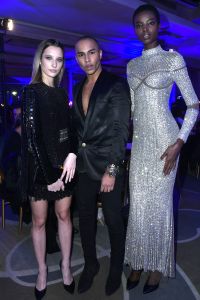 Ilona Smet and Olivier RousteingAEM Association Children of the World for Rwanda Charity Dinner, Paris, France - 08 Dec 2016