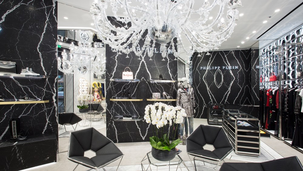 Philipp Plein store on Avenue George V in Paris