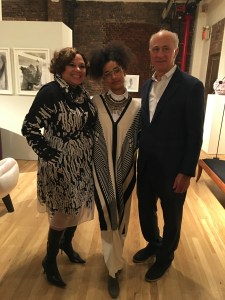 Melissa Walker, Esperanza Spalding and Ralph Pucci