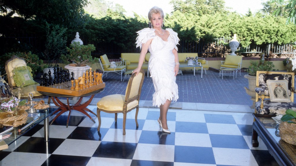 Zsa Zsa GaborZsa Zsa Gabor at home in Bel Air, Los Angeles, America - 12 Mar 1984