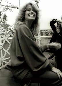 FARRAH FAWCETT MAJORS AT THE DORCHESTER HOTEL, LONDON - APR 1978VARIOUS