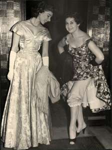 Simone Mcqueen (r) And Actress Marigold Russell.Simone Mcqueen (r) And Actress Marigold Russell.