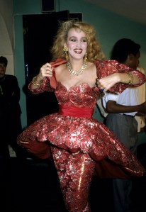 Fashion Aid - Backstage at the Royal Albert Hall Jerry HallFashion Aid - 05 Nov 1985
