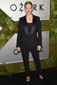 Laura Linney
'Ozark' TV show premiere, Arrivals, New York, USA - 20 Jul 2017
WEARING TOM FORD WEARING A TOM FORD SUIT