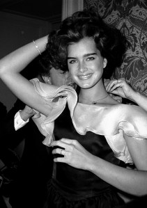 Broioke Shields Attending a Party in New York City April 1982 ?Shields, Brooke