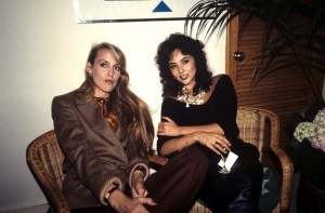 Jerry Hall and Maria HelvinVARIOUS - Apr 1982