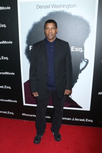 Denzel Washington'Roman J. Israel, Esq.' film screening, Arrivals, New York, USA - 20 Nov 2017