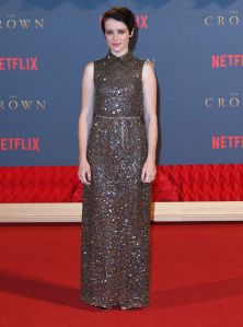 Claire Foy
'The Crown' TV Show premiere, London, UK - 21 Nov 2017
WEARING DIOR SAME OUTFIT AS CATWALK MODEL *9084617ge
