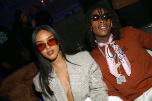 Izabela Guedes and Wiz KhalifaTriple X capsule collection launch party, Los Angeles, USA - 05 Dec 2017