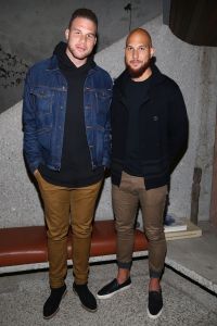 Blake Griffin and Taylor GriffinTriple X capsule collection launch party, Los Angeles, USA - 05 Dec 2017