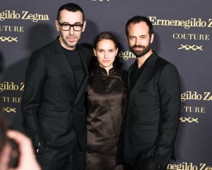 Alessandro Sartori, Benjamin Millepied, Natalie PortmanLaunch of the Ermenegildo Zegna Couture XXX Collection, Los Angeles, USA - 05 Dec 2017