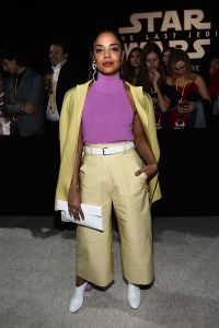 Tessa Thompson
'Star Wars: The Last Jedi' film premiere, Arrivals, Los Angeles, USA - 09 Dec 2017