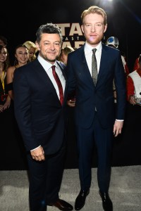 Andy Serkis and Domhnall Gleeson
'Star Wars: The Last Jedi' film premiere, Arrivals, Los Angeles, USA - 09 Dec 2017
