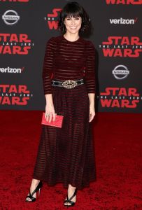 Constance Zimmer'Star Wars: The Last Jedi' film premiere, Arrivals, Los Angeles, USA - 09 Dec 2017