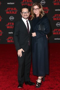 J.J. Abrams and Katie McGrath
'Star Wars: The Last Jedi' film premiere, Arrivals, Los Angeles, USA - 09 Dec 2017