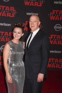 Billie Lourd; Bryan Lourd
'Star Wars: The Last Jedi' film premiere, Los Angeles, USA - 09 Dec 2017