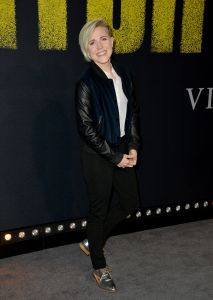 Hannah Hart'Pitch Perfect 3' film premiere, Arrivals, Los Angeles 12 December 2017