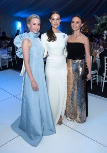Natalie Bloomingdale, Ariana Rockefeller and Georgina Bloomberg