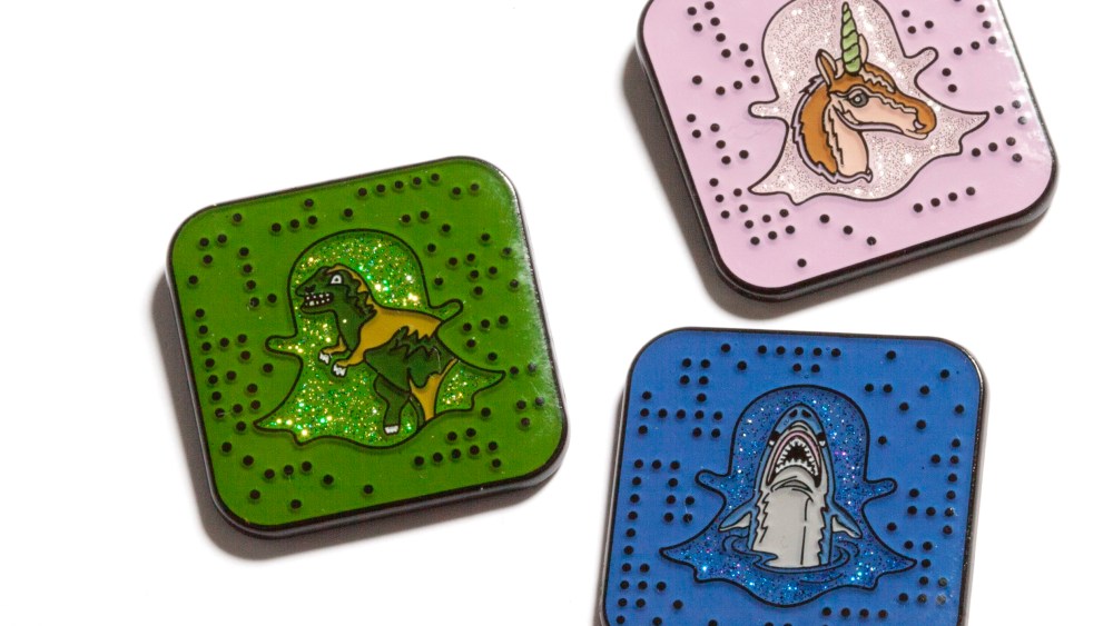 Snapchat Coach Snapcode accessories pins