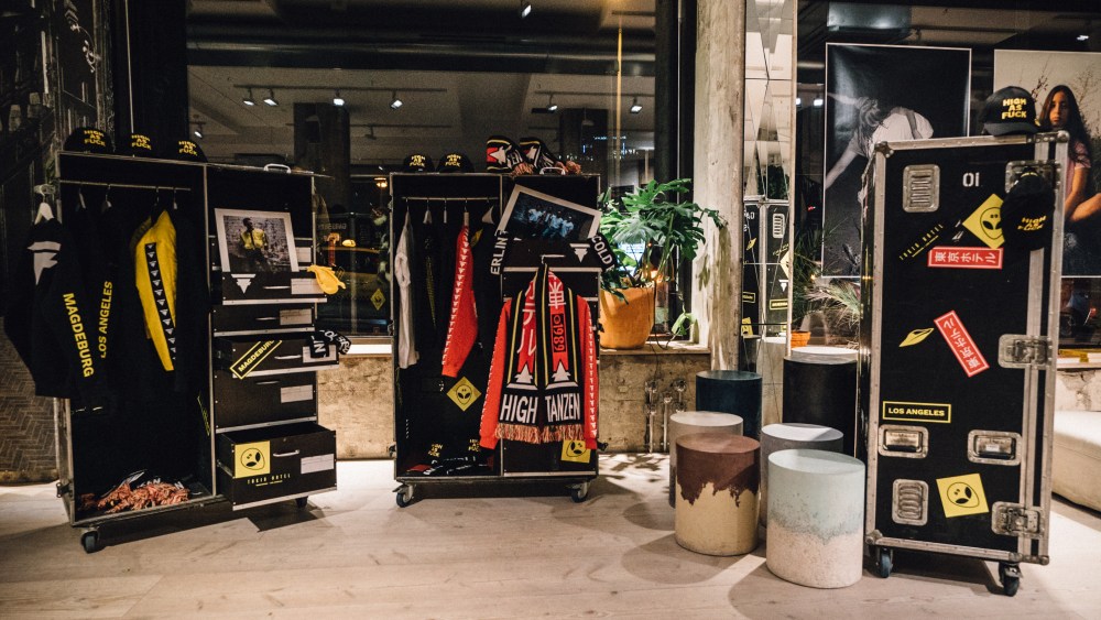 German Band Tokio Hotel Launches Fashion Capsule Collection in Berlin