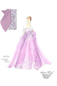 A design by Mark Bridges for "Phantom Thread."