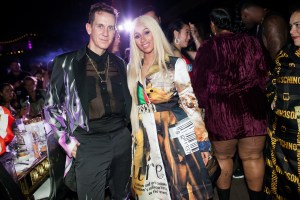 Jeremy Scott and Cardi B