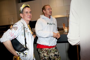 Jeremy Scott and Diplo